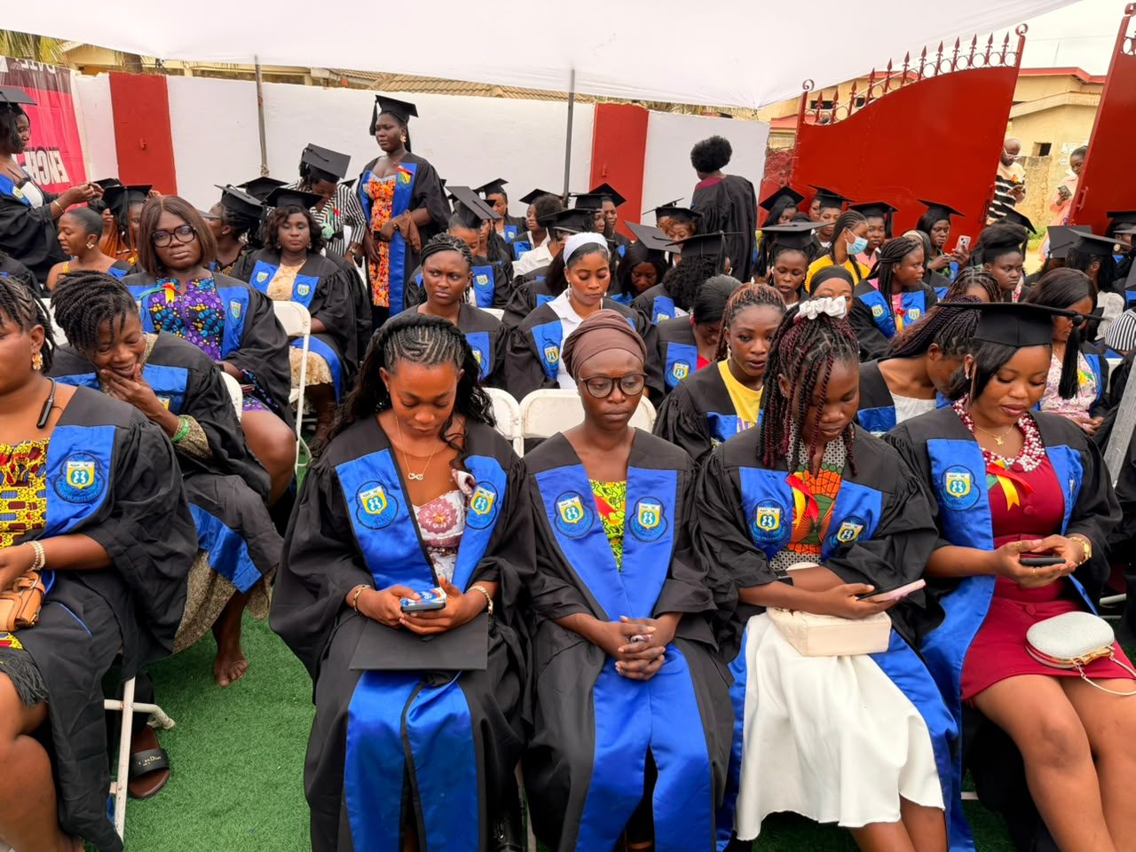 Matriculation: Students in Academic Gowns