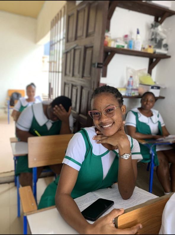 Student in the Classroom